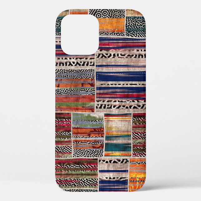 Coques Case-Mate iPhone Impression motif de la surface composée de collage (Verso)