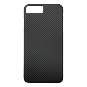Coque Case-Mate Pour iPhone Impression noire en fibre de carbone
