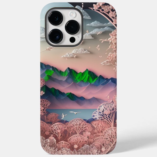 Coques Case-Mate iPhone Impression numérique 3D (Verso)