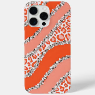 Coque Case-Mate iPhone Impression Orange Cheetah