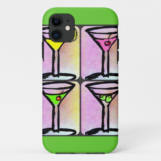 COQUES Case-Mate iPhone IMPRESSION PASTEL DE MARTINI TIME (Dos)