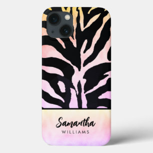 Case-Mate iPhone Case Impression personnalisée arc-en-ciel holographique