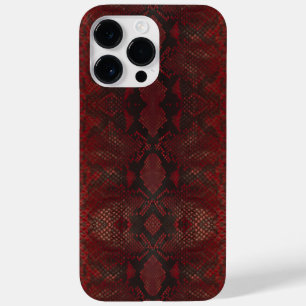 Coque Case-Mate iPhone Impression Python rouge et noir