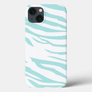 Coques Pour iPhone Impression Sky Blue Zebra