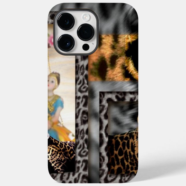 Coques Case-Mate iPhone Impression Tiger & Couple Art (Verso)