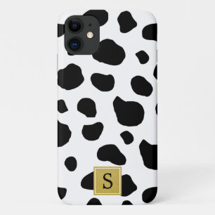 Case-Mate iPhone Case Impression Vache, Spots Vaches, Noir Et Blanc, Mon