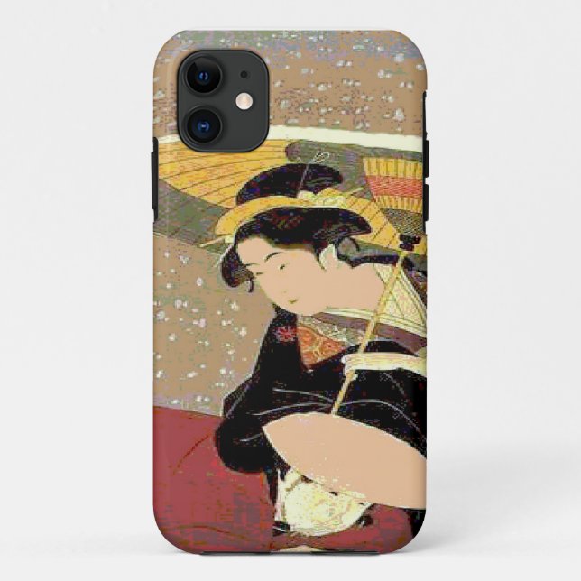Coques Case-Mate iPhone Impression visage femme japonaise (Dos)