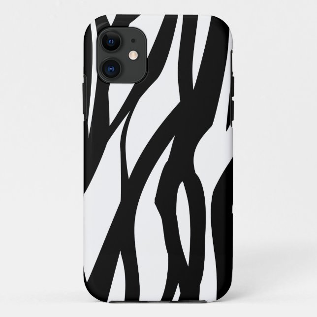 Coques Case-Mate iPhone Impression Zebra (Dos)