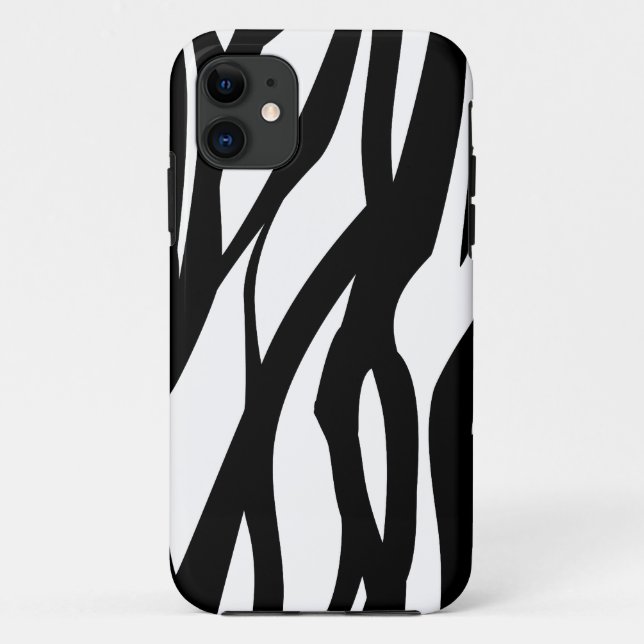 Coques Case-Mate iPhone Impression Zebra (Dos)
