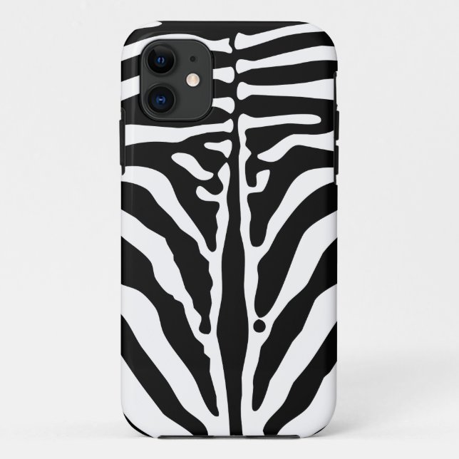 Coques Case-Mate iPhone Impression Zebra (Dos)