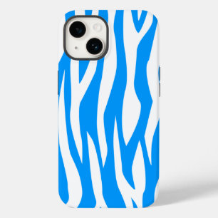 Coques Pour iPhone Impression Zèbre bleu clair