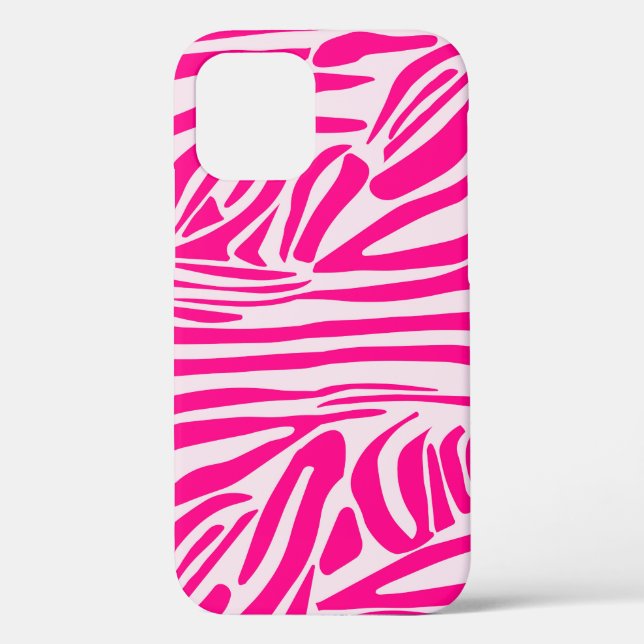 Coques Case-Mate iPhone Impression zèbre rose (Verso)