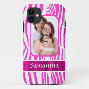 Coque Case-Mate Pour iPhone Impression zèbre rose