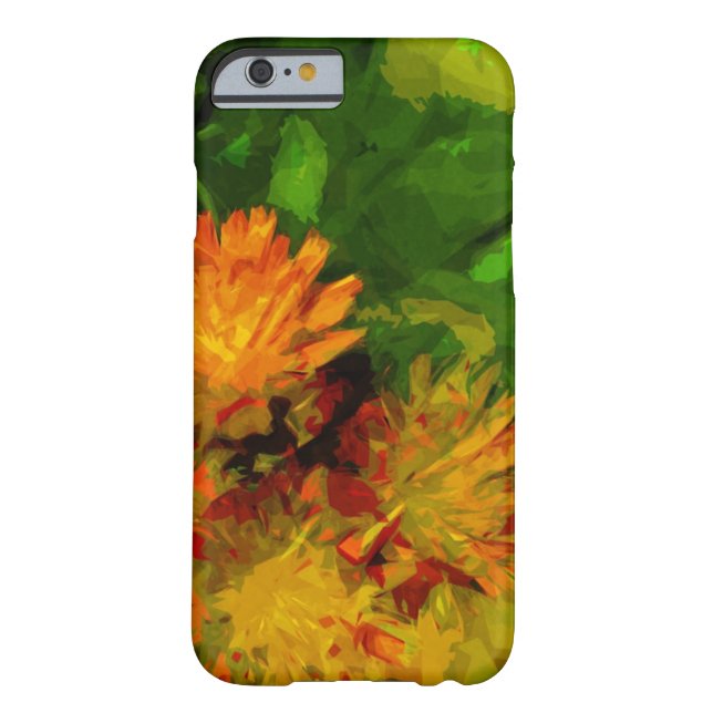 Coques Case-Mate iPhone Impressionisme abstrait de fleurs de Hawkweed (Dos)
