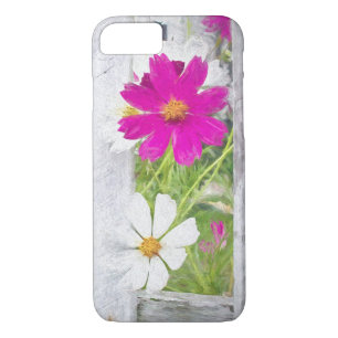 Coque Case-Mate iPhone Impressionnisme du jardin Cosmos