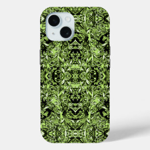 COQUE Case-Mate iPhone IMPRIMANTE BAROQUE ITALIENNE VERTE CELERY