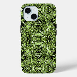COQUE Case-Mate iPhone IMPRIMANTE BAROQUE ITALIENNE VERTE CELERY