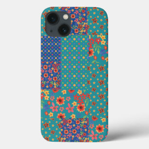 Coque Case-Mate iPhone Imprimantes nostalgiques Faux Patchwork iPhone 6 C