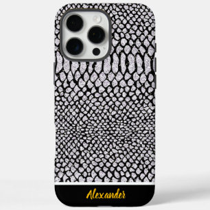 Coque iPhone 16 Pro Max Imprimé animal scintillant