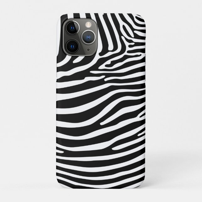 Coques Case-Mate iPhone Imprimé animal zèbre (Dos)