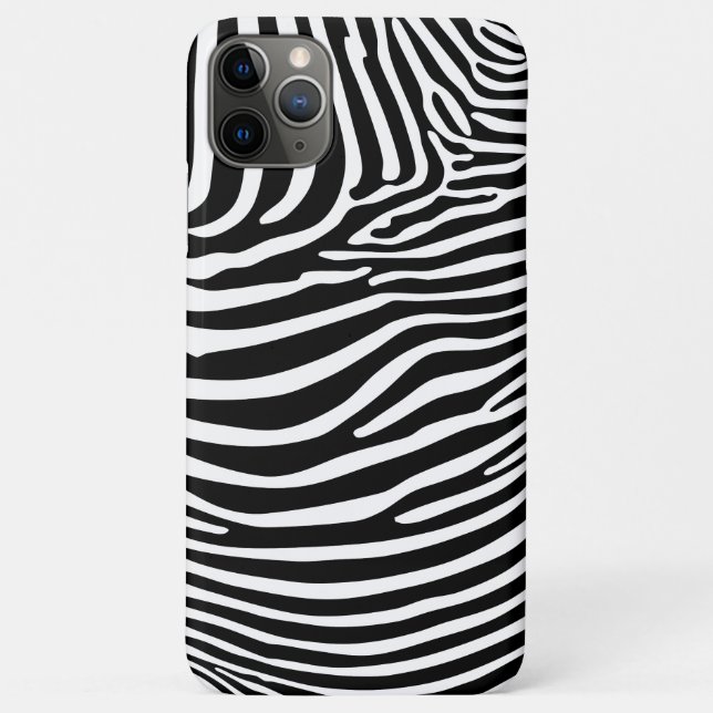 Coques Case-Mate iPhone Imprimé animal zèbre (Dos)