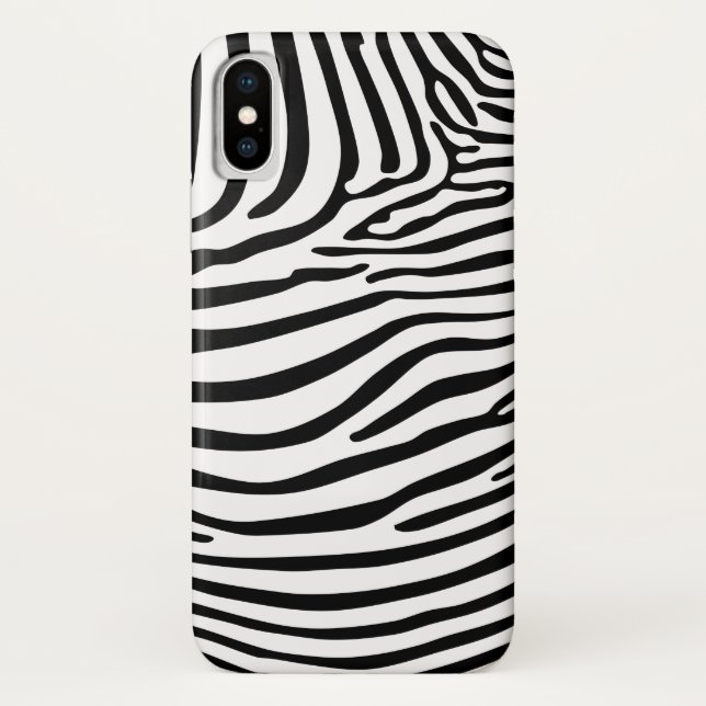 Coques Case-Mate iPhone Imprimé animal zèbre (Dos)