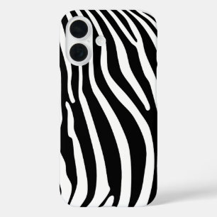 Coque Pour iPhone 16 Imprimé animalier zèbre