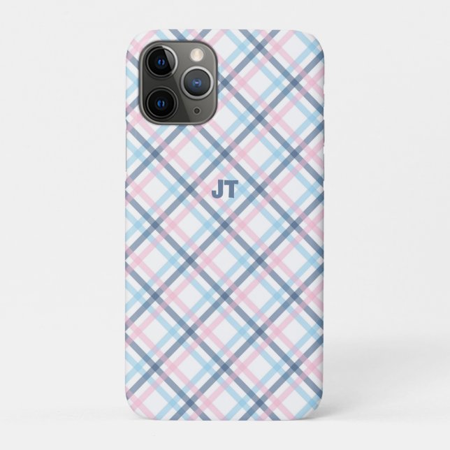 Coques Case-Mate iPhone Imprimé carreaux (Dos)