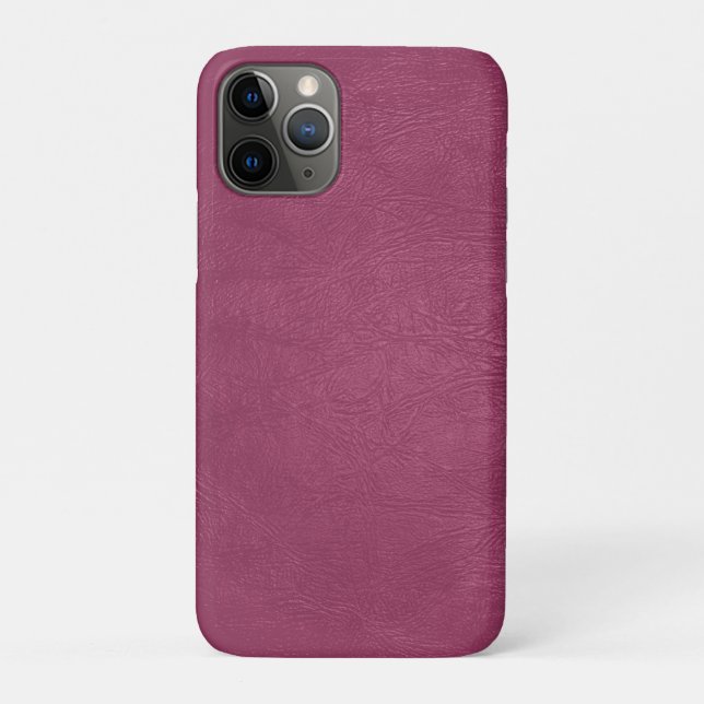 Coques Case-Mate iPhone Imprimé cuir rose animal (Dos)