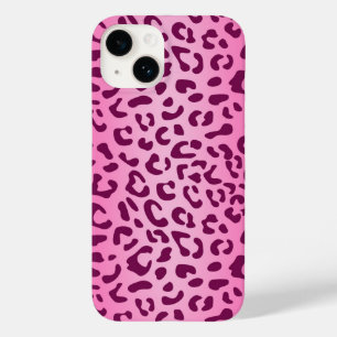 Coque Case-Mate iPhone Imprimé léopard rose élégant