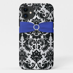 Etui iPhone Case-Mate IMPRIMÉ RIBBON Noir, Bleu, Argent Damas iPhone 5