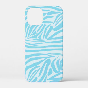 Case-Mate iPhone Case Imprimé Zèbre Bleu et Blanc Gras