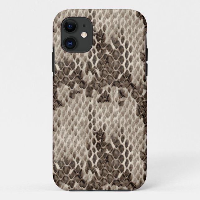 Coques Case-Mate iPhone Imprimer Faux Snakeskin (Dos)