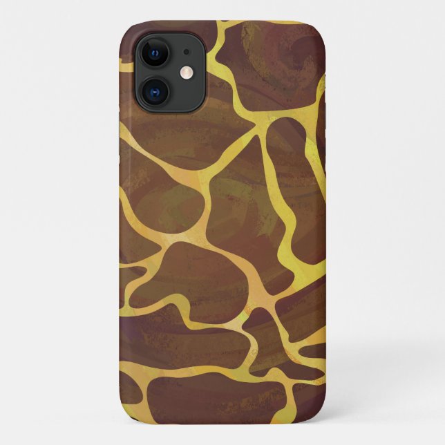 Coques Case-Mate iPhone Imprimer Giraffe sauvage (Dos)