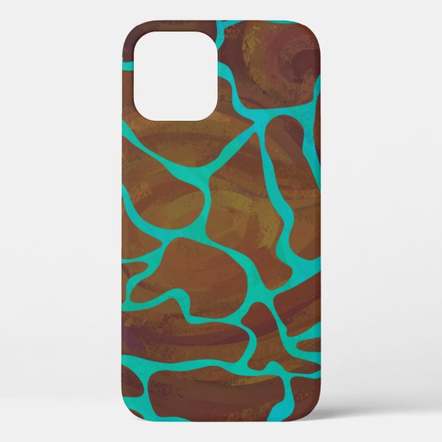 Coques Case-Mate iPhone Imprimer Giraffe sauvage (Verso)