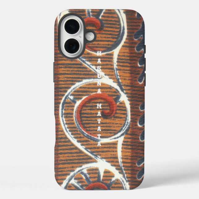 Coques Case-Mate iPhone Imprimer Motif Africain vintage (Verso)