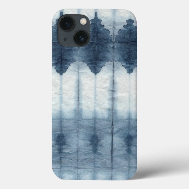 Coques Case-Mate iPhone Imprimer Shibori Indigio (Verso)