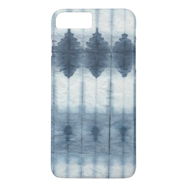 Coques Case-Mate iPhone Imprimer Shibori Indigio (Dos)