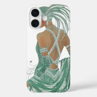 Imprimer vintage Ladies Gogo Green Art
