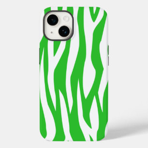Coque Case-Mate iPhone Imprimer Zèbre vert citron