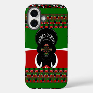 Coque Pour iPhone 16 Imprimerie d'art Jambo Kenya