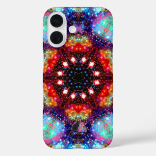 Coque Pour iPhone 16 Incandescence Stellar Kaleid