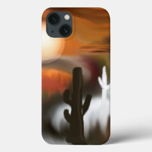 Coques Pour iPhone Incendie et glace Art Abstrait du Sud-Ouest