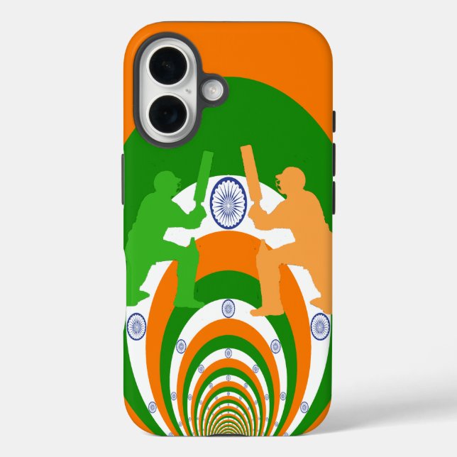 Coques Case-Mate iPhone Inde Cricket Spirit Design abstrait (Verso)