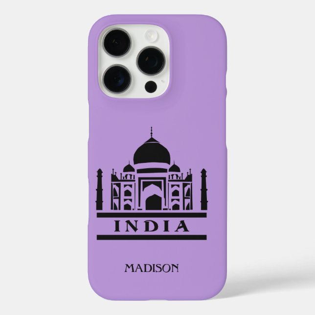 Coques Case-Mate iPhone INDIA nom personnalisé (Verso)