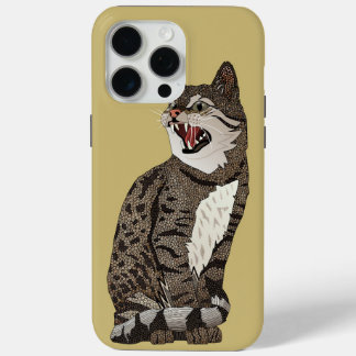 Coque Case-Mate iPhone Indian désert chat or pâle