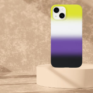 Coque Case-Mate iPhone Indicateur de fierté non binaire dégradé - Indicat