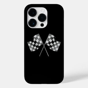 Coque Case-Mate iPhone Indicateurs de course Chrome sur noir