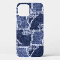 Indigo Patchwork : Texturé Checked Elegance