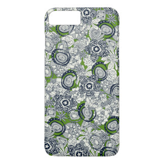 Case-Mate iPhone Case indigo vert succulent